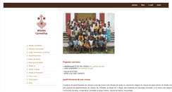 Desktop Screenshot of missoes.carmelitas.pt