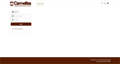 Desktop Screenshot of campus.carmelitas.edu.pe